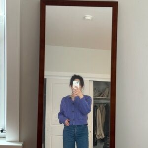 GU Uniqlo Purple Cardigan Size S